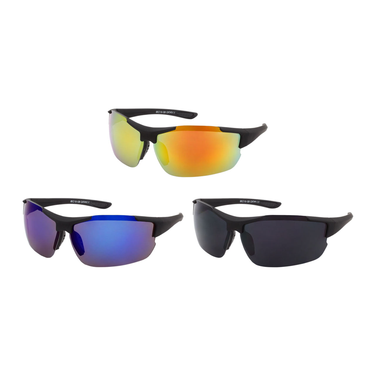 New Sports Sunglasses Men's Polarized Colorful Film Series Glasses Dust-proof Mirror Cycling Mirror Sunglasses with Glasses Case,Sun Glasses