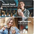 thumbnail image 2 of for iPhone 14 Phone Case,[Military Shockproof Protection] Liquid Silicone Case with [Soft Anti-Scratch Microfiber Lining] Camera & Screen Protection 6.1 inch Slim Thin Cover（Stone, 2 of 7