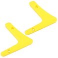 thumbnail image 3 of FUTUREORYY 2Pcs Wall Barbell Rack Yellow Barbell Storage Stand for Home Gym and Office Use, 3 of 6