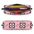 thumbnail image 2 of Yiaed Valentine'S Day Panda Print Leather Pencil Case - Leather Pen Pencil Holder - Elegant & Practical Pencil Pouch for Work & Office, 2 of 7