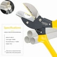 thumbnail image 5 of Professional Multitool Multi Cutting Pliers Kit for Cutting Wire Grooves Plastic Pipe Batten and Rubber Garden Scissors tools, 5 of 6