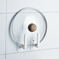 thumbnail image 6 of Matoen 2Pcs Bathroom Toilet Paper Holder, Plastic Wall Mounted Toilet Roll Holder for Bathroom, Kitchen, Washroom, 6 of 9