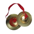 thumbnail image 7 of 2Pcs Copper Cymbal Hand Percussion KTV Rhythm Beat Instrument Toys for Kids &, 7 of 7