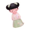 thumbnail image 4 of Muñeca de niña antigua china de estilo nacional perfke, 4 of 7