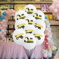 thumbnail image 7 of Balloon Construction Party Birthday Balloons Latex Excavator Truck Kids Boys Tractor Supplies Decorations, 7 of 7