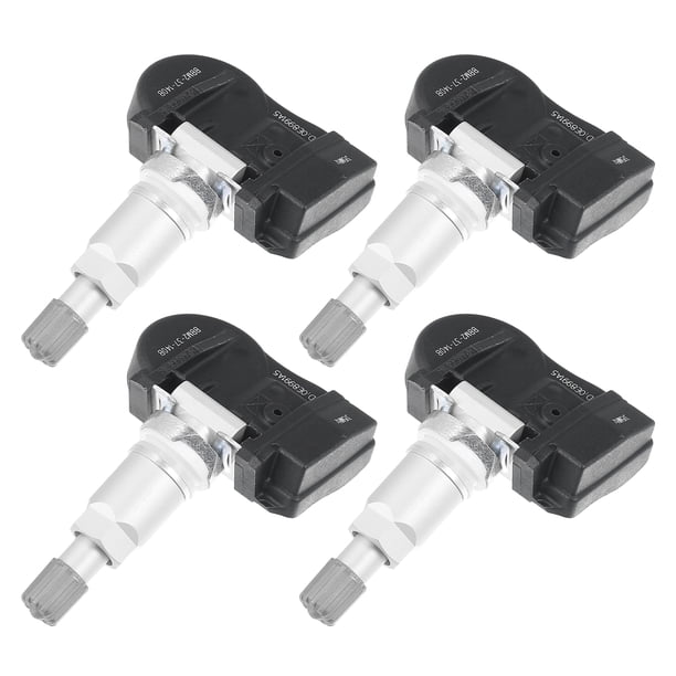 4 Uds Sensor de sistema de control de presión de neumáticos TPMS 315MHz Unique Bargains para Mazda 2 3 5 6 CX-7 CX-9 MX-5 Miata RX-8 Negro