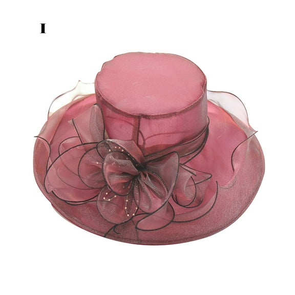 Under $1 PEONAVET Beach Hats for Women, Summer Wide Brim Sun Hat, Outdoor Sun Protection Ladies' Hats Beach Hats for Travel