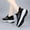 Black, variant on WILLBEST Womens Casual Sneakers Womens Shoes Shoes for Doctors Women Women's Shoes Comfortable Soft Sole Lightweight Mesh Breathable Color Casual Sneakers