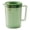 Green, variant on Pitcher with Lid, 1.75L/60oz Plastic Water Jug for Hot & Cold Beverages, Juice Drink Container with Handle & Spout, Transparent Ice Tea Kettle for Kitchen, Party & Fridge Use, 2 Pcs