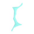 thumbnail image 2 of -Eyeshadow Stencil, Guide Tool, Makeup Tool Convenient, Reusable, Soft Blue, 2 of 9