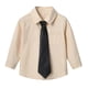 thumbnail image 2 of Blusa y camisa de manga larga con cuello vuelto para niños y niñas, primavera y verano, para mediana edad y adultos, color liso, camisa de manga larga, abrigo para niños, camisa informal, blusa para n, 2 of 9