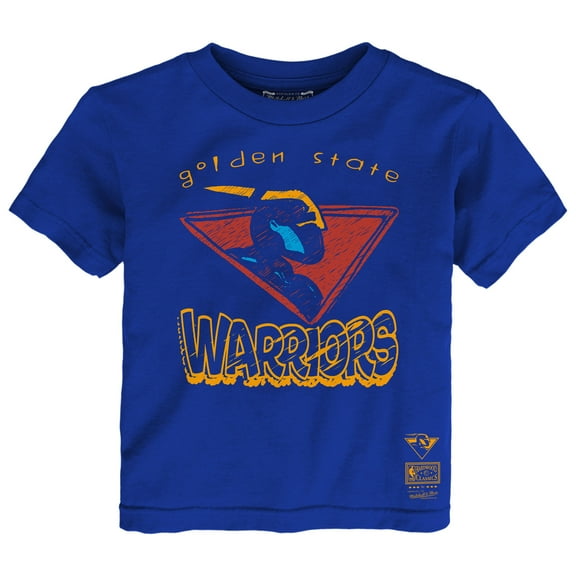 Toddler Mitchell & Ness Royal Golden State Warriors Favorite Team T-Shirt
