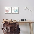 thumbnail image 2 of Believe In Dreams Butterflies Animals & Insects Graphic Art White Framed Art Print Wall Art, Set of 2, 2 of 8