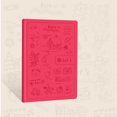 thumbnail image 4 of Methold Precioso cuaderno con cubierta de cuero PU A6, organizador de tiempo, diario Personal, notas diarias, diario de viaje, Agenda Suministros de escritura y corrección Rosa roja, 4 of 6