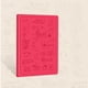 thumbnail image 4 of Methold Precioso cuaderno con cubierta de cuero PU A6, organizador de tiempo, diario Personal, notas diarias, diario de viaje, Agenda Suministros de escritura y corrección Rosa roja, 4 of 6