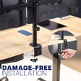 thumbnail image 3 of VIVO Telescoping Dual 21" to 32" Monitor Mount, Heavy Duty Desk Stand, 3 of 9