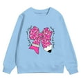 thumbnail image 3 of Chandail pour Enfants Garçon à Manches Longues, Chandail Imprimé pour Filles, Col Rond, Mignon Chandail à Enfiler, Coupe Décontractée, Hauts Chauds, Vêtements d'Automne et d'Hiver, Vêtements pour Grandes Filles 6-7 Ans, 3 of 3