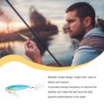 thumbnail image 2 of ruzhgo Fake Lure Fish Hook Sinking Attractive Professional Craftsmanship Firmness for Beginners Stability Artificial Bait Green Blue, 2 of 6