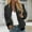 5-Black, variant on Ounisa Zippered Jackets for Women Spring Fashion 2025 Non Hood Printed Coats Lightweight Zip Up Jackets Dressy Casual Coat