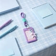 thumbnail image 6 of MMJ ID Badge Holder Star Card Case with Lanyard for Bus Pass Key Card 3 Inch Photo Protector, 6 of 6