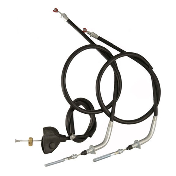 Brake Cables for Yamaha Timberwolf 250 YFB250 1993 - 1998 Upper & Lower Front