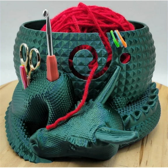 walmart clearance2024,Back to School Clearance Desktop Ornament,Dragon Egg Yarn Bowl For Knitting Crochet Yarn Bowl For Knitting Yarn Storage