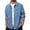 BU2, variant on Mens Denim Shirt Long Sleeve Jean Work Shirts Regular Fit (BU2 XXXL)