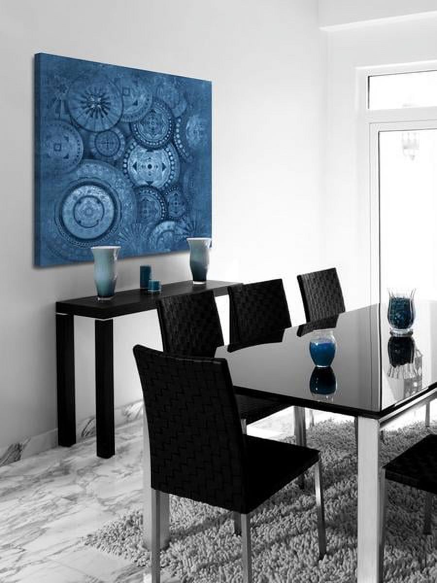 Marmont Hill - "Geared Connections" Painting Print on Wrapped Canvas