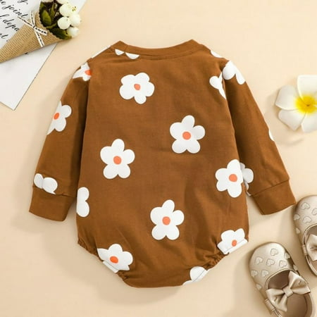 

Promotion!Baby Romper Sweatshirt Cotton Spring Autumn Clothes Boys Girls One Piece Bodysuit