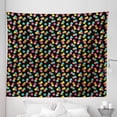 thumbnail image 1 of Colorful Tapestry, Abstract Pattern with Raindrops in Lively Colors Contemporary Graphic Art Design, Fabric Wall Hanging Decor for Bedroom Living Room Dorm, 5 Sizes, Multicolor, by Ambesonne, 1 of 1