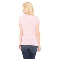 thumbnail image 2 of Women's Jersey Deep V-Neck Short Sleeve T-Shirt, 2 of 3