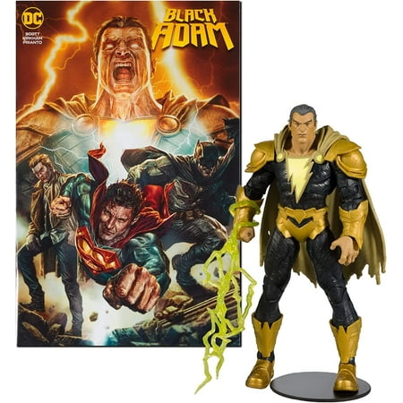 UPC: 0787926159011 | DC Direct Black Adam 7 Inch Action Figure With Comic