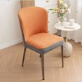 thumbnail image 2 of Chair Covers for Dining Room Chair Covers Set of 2 Stretch Spandex Kitchen Chair Protector Slipcover Removable Washable Dining Chair Covers for Home, Party, Ceremony, 2 of 5