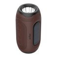 thumbnail image 1 of ZEALOT A4 Brown Mini Wireless Bluetooth 5.0 Speaker Solar, 1 of 8