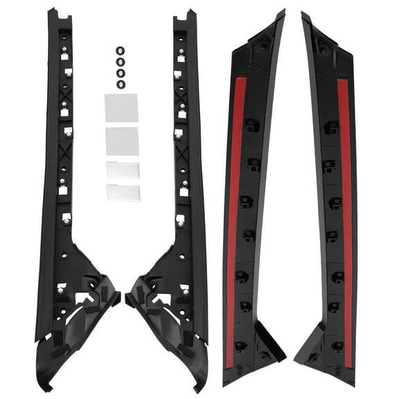 Left & Right Windshield A Pillar Molding Trims For Ford Explorer 2011-2019 2Pair