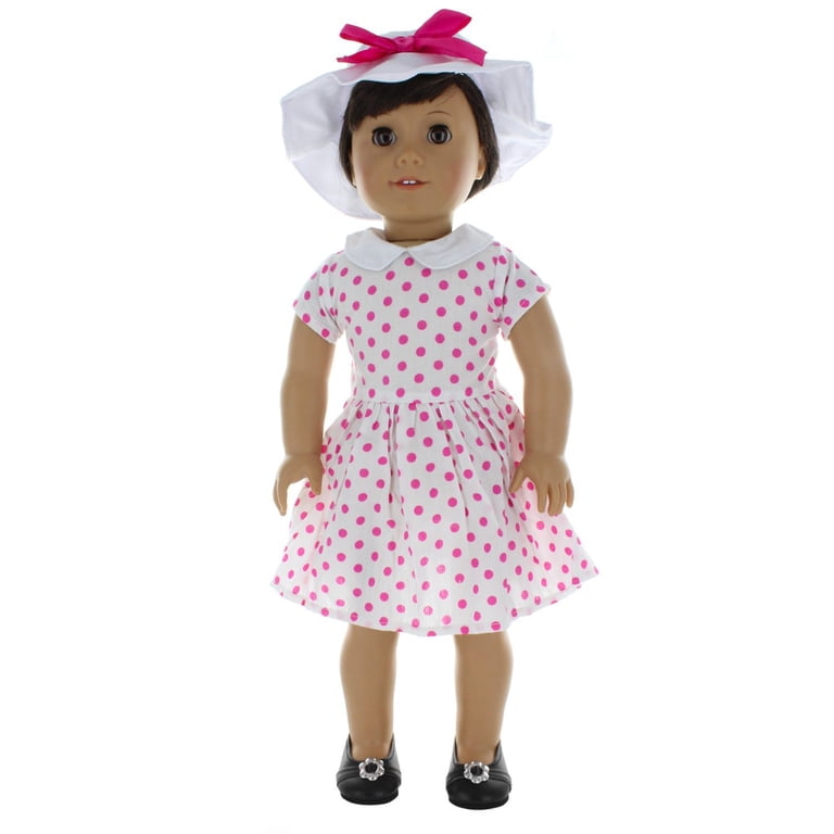 Doll Clothes - 60's Style Dres Outfit Fits American Girl & Other 18 Inch  Dolls - Walmart.com