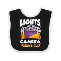 Inktastic Film Directing Future Movie Director Boys or Girls Baby Bib