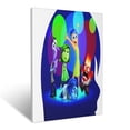 thumbnail image 3 of Saiise inside out 2 Frameless Canvas Wall Art - Contemporary Abstract Artwork for Home, Office & Living Room - Easy to Hang, Vibrant Colors, Ideal Gift Idea- 12"x16", 3 of 8
