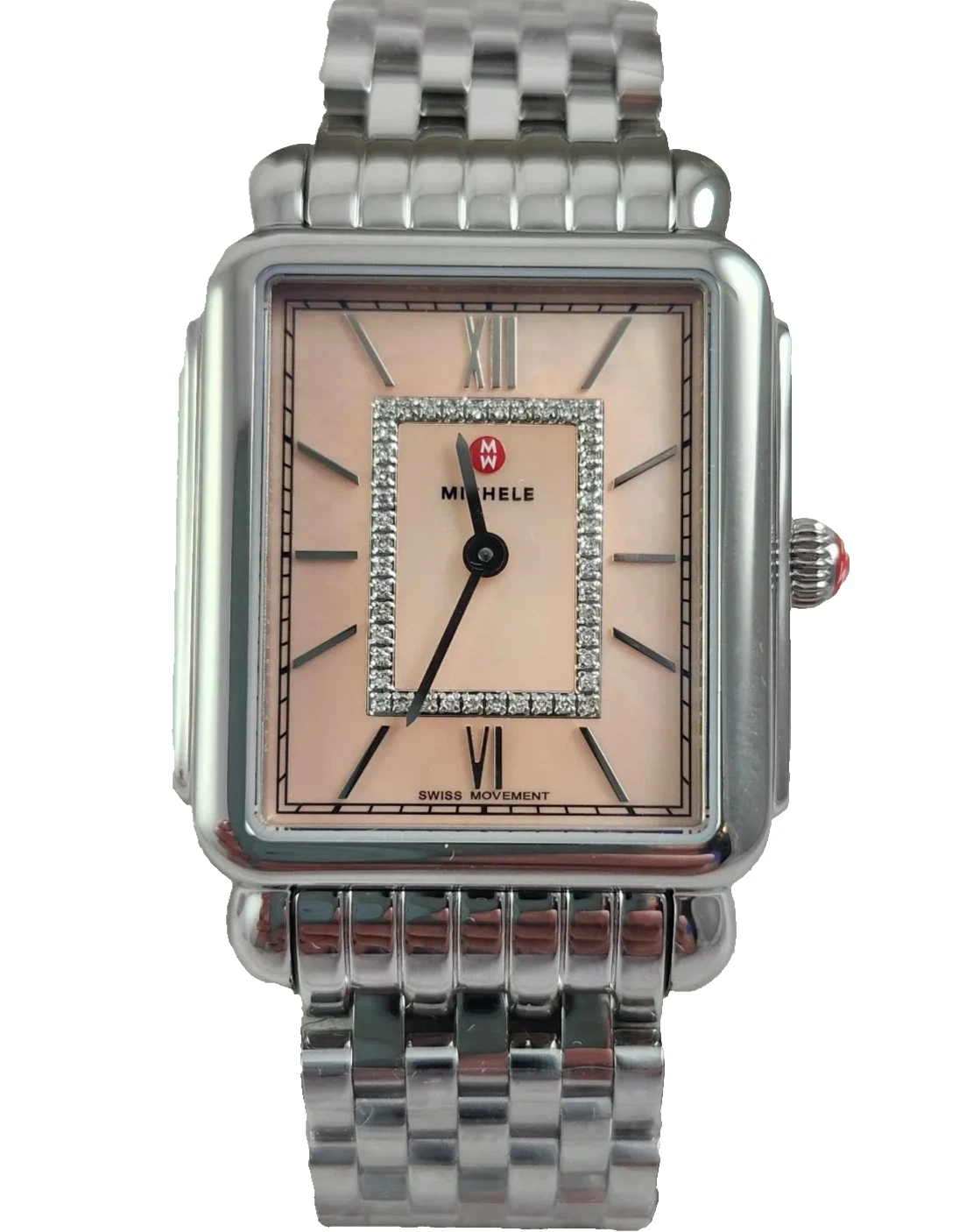 Michele Ascalon MWW18B000003 White Diamond Dial Chronograph  display picture 1