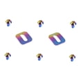thumbnail image 2 of koolsoo 2Pcs Bike Self Locking Pedal Gaskets Beginners Spare Maintenance with Screws Multicolor, 2 of 9