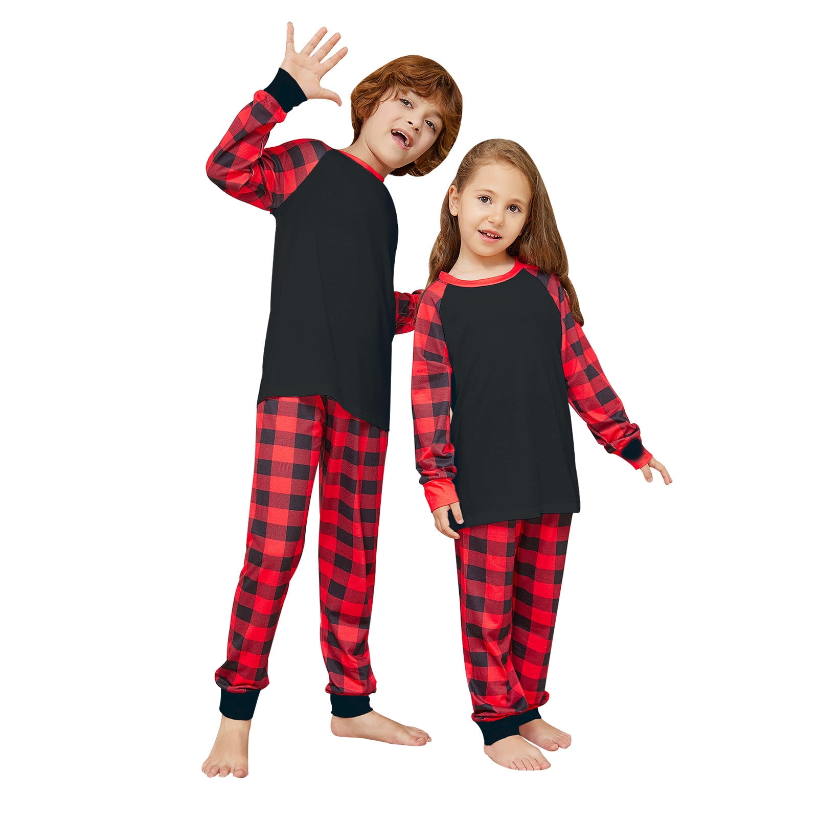 Girl and boy matching pajamas deals