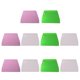 thumbnail image 1 of 10 raspadores trapezoidales de plástico para crema de repostería, cortadores de masa, utensilios de cocina para hacer pan, pasteles y repostería (color aleatorio), 1 of 5