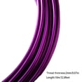 thumbnail image 4 of Aluminum Wire Thickness Bendable Wires Bike Easy to Use Handy Installation Long-time Service Handy Installation Durability Rust-proof for Crafts DIY purple, 4 of 9