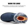 thumbnail image 5 of CHICVOMEY Women's Waterproof Insulated Snow Boots with Fur Lined Ankle Warm Comfort Slip On Shoes Ankle Boots for Women Outdoor, 5 of 6