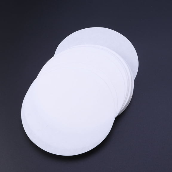 NICEXMAS Lab Filter Paper Paper Pulp White 100 Pcs for Precipitates