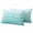 Teal White, variant on Geometric Turquoise Ombre Outdoor Pillow Covers 20x12 Set of 2,Waterproof Patio Throw Pillowcase Protectors,Modern Gradient White Ocean Striped Lumbar Decorative Pillow Shams Cushion Covers for Couch