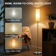 thumbnail image 3 of Lámpara de pie inteligente RGB regulable con control remoto 9W FRIDEKO HOME, 3 of 9