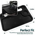 thumbnail image 4 of Zone Tech Car Laptop and Food Steering Wheel Tray (Black), 4 of 6