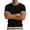 Black, variant on Ringer Tee Men Summer Fashion Ribbed Knit Crew Neck Short Sleeve Mens T-Shirts Casual Tops