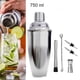 thumbnail image 1 of 6 unids/set 750ml coctelera de acero inoxidable mezclador vino Martini Boston ShuxiuWang, 1 of 1